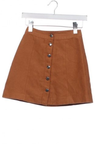 Szoknya H&M Divided, Méret XXS, Szín Barna, Ár 4 132 Ft