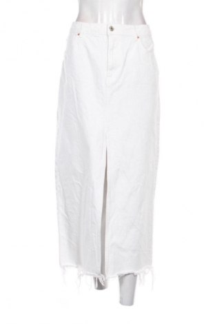 Spódnica Stradivarius, Rozmiar XL, Kolor Biały, Cena 79,15 zł