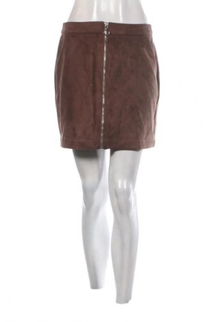 Szoknya Vero Moda, Méret L, Szín Barna, Ár 3 579 Ft