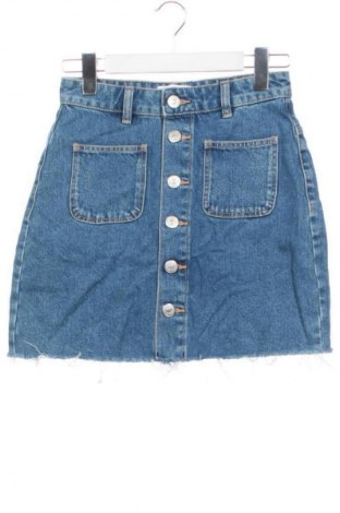 Fustă Zara, Mărime XS, Culoare Albastru, Preț 59,99 Lei