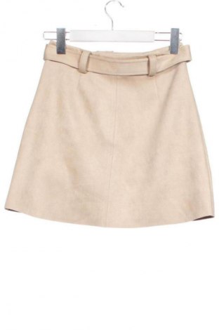 Fustă Zara, Mărime XS, Culoare Bej, Preț 42,99 Lei
