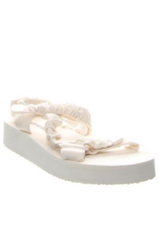 Sandały Stradivarius, Rozmiar 41, Kolor Biały, Cena 125,99 zł