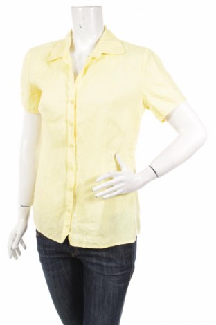 Γυναικείο πουκάμισο In Linea, Μέγεθος L, Χρώμα Κίτρινο, Τιμή 11,34 €