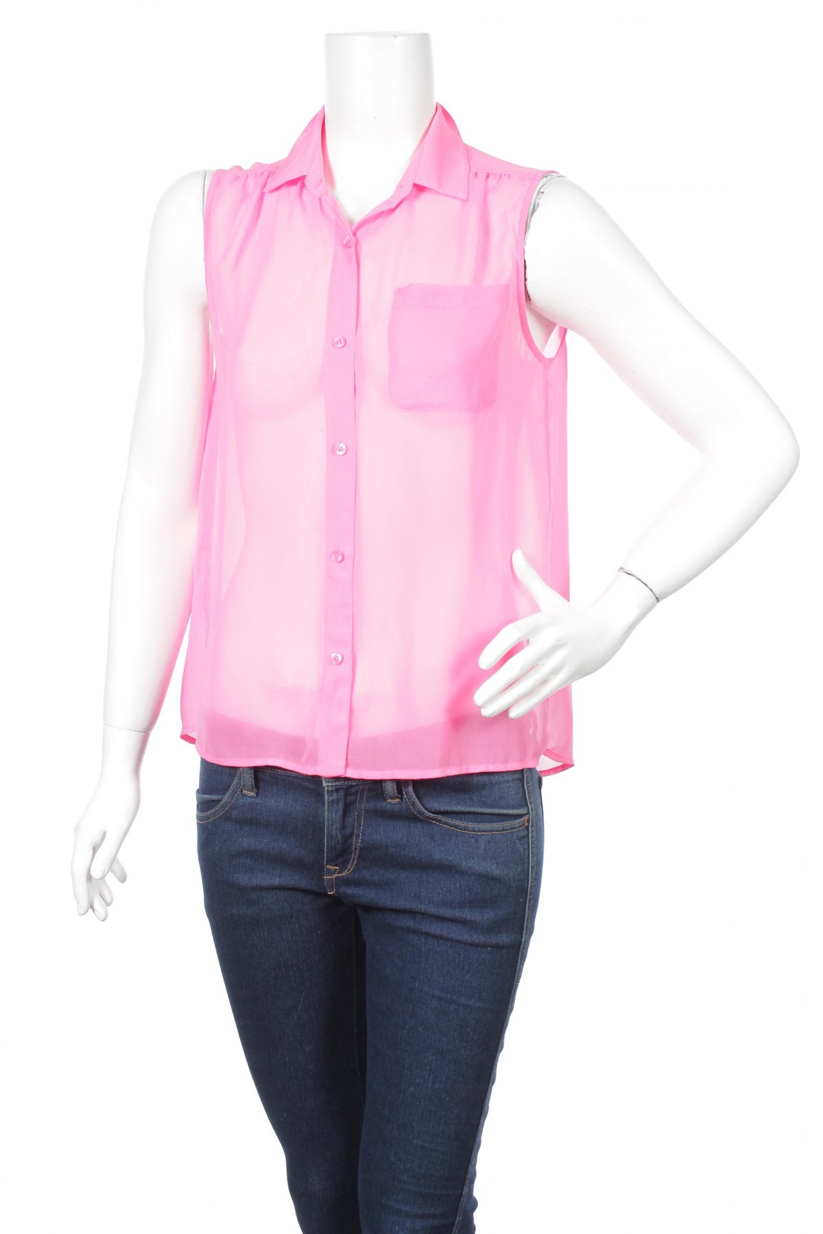 Γυναικείο πουκάμισο American Eagle, Μέγεθος S, Χρώμα Ρόζ , Τιμή 9,90 €