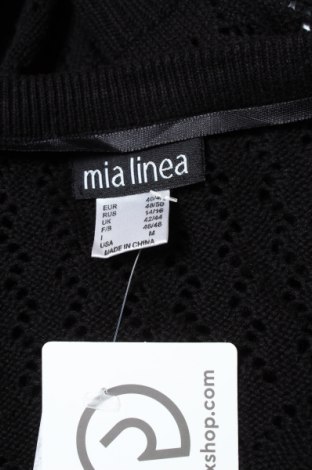 Дамска жилетка Mia Linea, Размер L, Цвят Черен, Цена 22,10 лв.