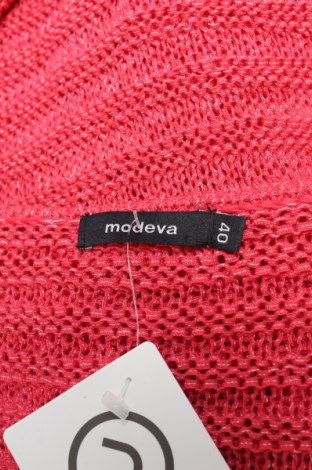 Дамска жилетка Modeva, Размер M, Цвят Розов, Цена 20,40 лв.