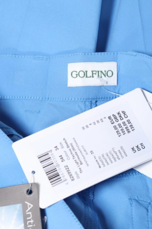 Дамски къс панталон Golfino, Размер XS, Цвят Син, 94% полиамид, 6% еластан, Цена 35,50 лв.