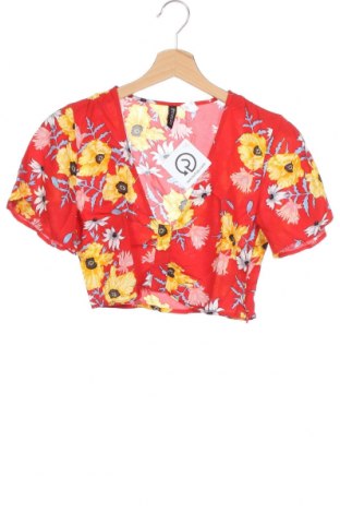 Дамска блуза H&M Divided, Размер XXS, Цвят Червен, Вискоза, Цена 6,50 лв.