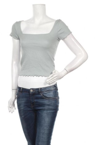 Дамска блуза Review, Размер L, Цвят Зелен, 48% памук, 48% модал, 4% еластан, Цена 8,97 лв.