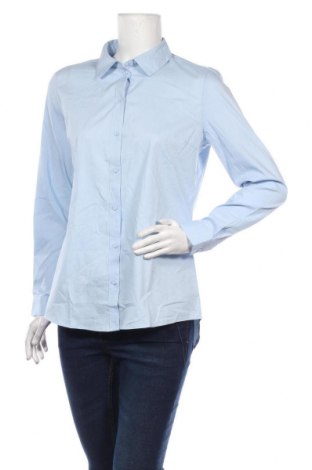 Γυναικείο πουκάμισο Jdy, Μέγεθος M, Χρώμα Μπλέ, 72% βαμβάκι, 24% πολυεστέρας, 4% ελαστάνη, Τιμή 11,55 €