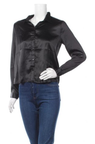 Γυναικείο πουκάμισο Jdy, Μέγεθος S, Χρώμα Μαύρο, Πολυεστέρας, Τιμή 12,45 €