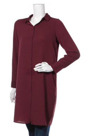 Dámská košile  Vero Moda, Velikost M, Barva Červená, 97% polyester, 3% elastan, Cena  287,00 Kč