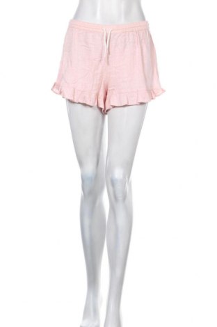 Дамски къс панталон Review, Размер M, Цвят Розов, 80% вискоза, 20% лен, Цена 12,88 лв.