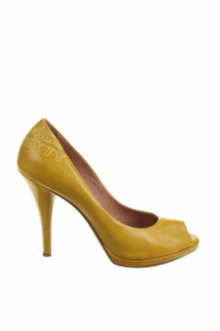Дамски обувки Miss Sixty, Размер 40, Цвят Жълт, Естествена кожа, Цена 39,00 лв.