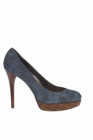 Női cipők Stuart Weitzman, Méret 40, Szín Kék, Textil, Ár 36 941 Ft