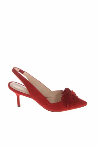 Γυναικεία παπούτσια Stuart Weitzman, Μέγεθος 36, Χρώμα Κόκκινο, Φυσικό σουέτ, Τιμή 83,64 €