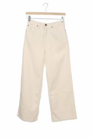 Дамски панталон Lee, Размер XS, Цвят Екрю, 99% памук, 1% еластан, Цена 96,85 лв.