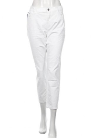 Γυναικείο παντελόνι Tom Tailor, Μέγεθος XL, Χρώμα Λευκό, 98% βαμβάκι, 2% ελαστάνη, Τιμή 19,79 €