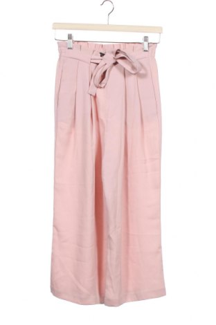 Pantaloni de femei Zara, Mărime XS, Culoare Roz, Poliester, Preț 58,03 Lei