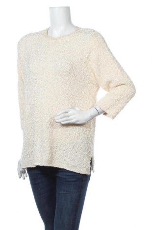 Дамски пуловер, Размер XL, Цвят Екрю, 65% акрил, 35% вискоза, Цена 25,20 лв.