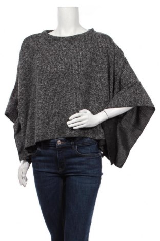 Дамски пуловер, Размер M, Цвят Сив, 95% акрил, 5% еластан, Цена 25,20 лв.