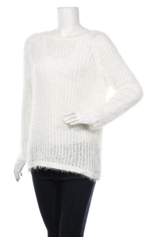 Дамски пуловер Design By Kappahl, Размер XL, Цвят Бял, 70% акрил, 30% полиестер, Цена 25,20 лв.
