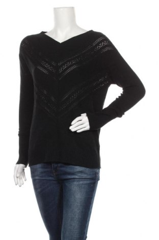 Дамски пуловер Esprit, Размер S, Цвят Черен, 35% полиамид, 30% акрил, 30% памук, 5% кашмир, Цена 53,40 лв.
