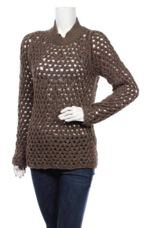 Дамски пуловер Imperial, Размер M, Цвят Кафяв, 70% полиестер, 30% вълна, Цена 37,80 лв.