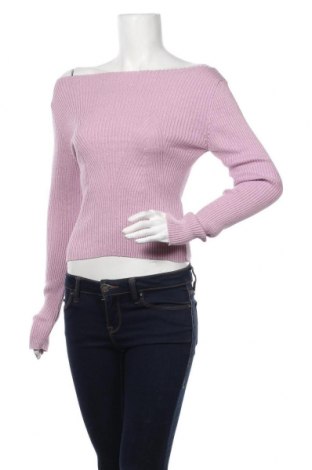 Damski sweter Tezenis, Rozmiar M, Kolor Fioletowy, 80% bawełna, 12% metalowe nici, 8% poliester, Cena 76,80 zł