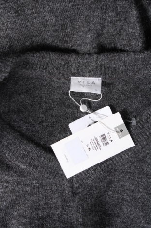 Дамски пуловер Vila, Размер XL, Цвят Сив, 53% акрил, 44% полиамид, 3% еластан, Цена 41,40 лв.