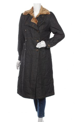 Дамско палто, Размер L, Цвят Черен, Памук, Цена 40,95 лв.