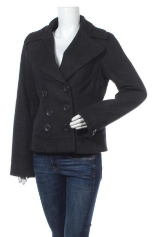 Дамско палто Ann Christine, Размер M, Цвят Черен, 55% вълна, 40% полиестер, 5% вискоза, Цена 44,10 лв.