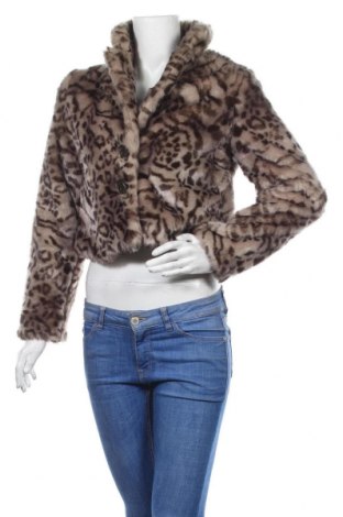 Дамско палто Fashionable, Размер S, Цвят Кафяв, 70% акрил, 30% полиестер, Цена 47,25 лв.