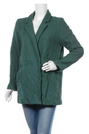 Dámský kabát  Monki, Velikost M, Barva Zelená, 59% viskóza, 41% vlna, Cena  366,00 Kč