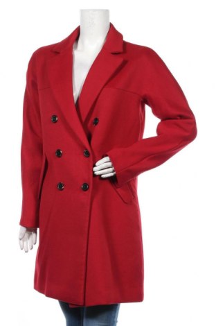 Dámský kabát  Motivi, Velikost S, Barva Červená, 96% polyester, 3% viskóza, 1% elastan, Cena  2 707,00 Kč