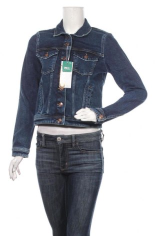 Γυναικείο μπουφάν ONLY, Μέγεθος M, Χρώμα Μπλέ, Βαμβάκι, Τιμή 40,72 €