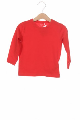 Детска блуза Name It, Размер 18-24m/ 86-98 см, Цвят Червен, 95% памук, 5% еластан, Цена 25,50 лв.
