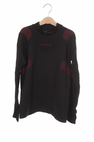Детска спортна блуза Kipsta, Размер 4-5y/ 110-116 см, Цвят Черен, Цена 10,29 лв.