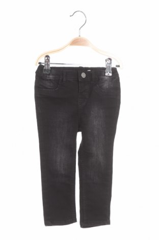 Dětské džíny  H&M, Velikost 18-24m/ 86-98 cm, Barva Černá, 65% bavlna, 33% polyester, 2% elastan, Cena  106,00 Kč
