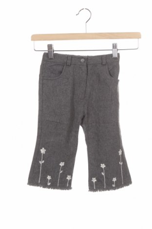 Dětské kalhoty  Fagottino By Oviesse, Velikost 12-18m/ 80-86 cm, Barva Šedá, 80% vlna, 20% polyester, Cena  312,00 Kč
