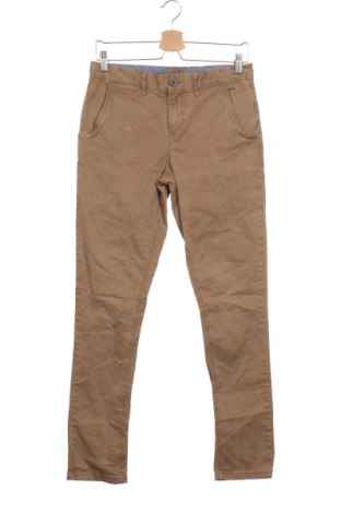 Dziecięce spodnie Here+There, Rozmiar 13-14y/ 164-168 cm, Kolor Beżowy, 98% bawełna, 2% elastyna, Cena 21,60 zł