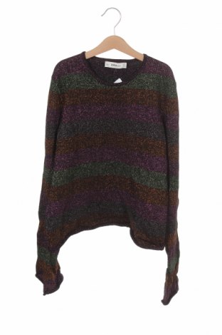Детски пуловер Zara, Размер 14-15y/ 168-170 см, Цвят Многоцветен, 58% полиамид, 32% полиестер, 10% метални нишки, Цена 25,20 лв.