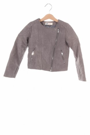 Παιδικό μπουφάν H&M, Μέγεθος 5-6y/ 116-122 εκ., Χρώμα Γκρί, Πολυεστέρας, Τιμή 19,74 €