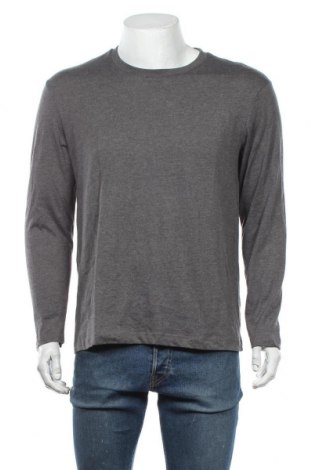 Ανδρική μπλούζα Zara, Μέγεθος L, Χρώμα Γκρί, Βαμβάκι, Τιμή 34,64 €