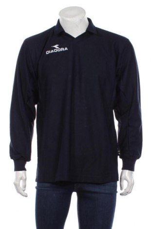 Ανδρική αθλητική μπλούζα Diadora, Μέγεθος L, Χρώμα Μπλέ, Πολυεστέρας, Τιμή 7,00 €