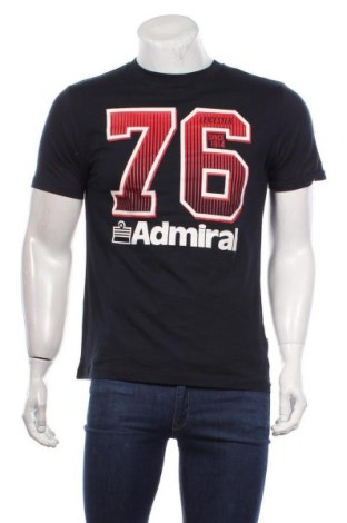 Мъжка тениска Admiral, Размер M, Цвят Син, Памук, Цена 12,60 лв.