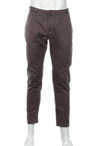 Pantaloni de bărbați Oviesse, Mărime L, Culoare Maro, Bumbac, Preț 23,21 Lei