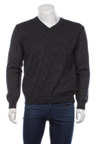 Męski sweter, Rozmiar M, Kolor Niebieski, 45% wełna, 45%akryl, 10% poliamid, Cena 76,80 zł