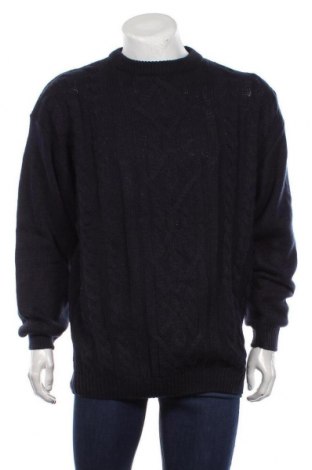 Мъжки пуловер Angelo Marani, Размер XXL, Цвят Син, Цена 37,19 лв.