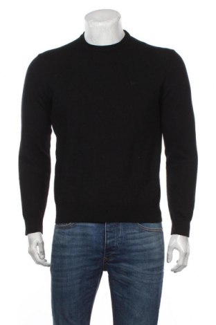 Мъжки пуловер Emporio Armani, Размер L, Цвят Черен, Вълна, Цена 293,40 лв.